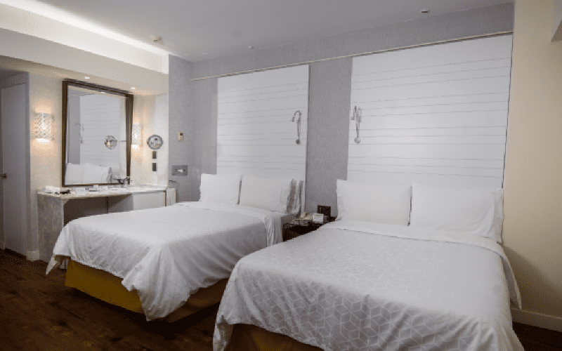 Imagen Habitación Estándar Dos Camas Matrimoniales