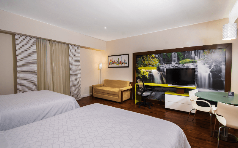 Imagen Habitación Suite Familiar Dos Camas Matrimoniales